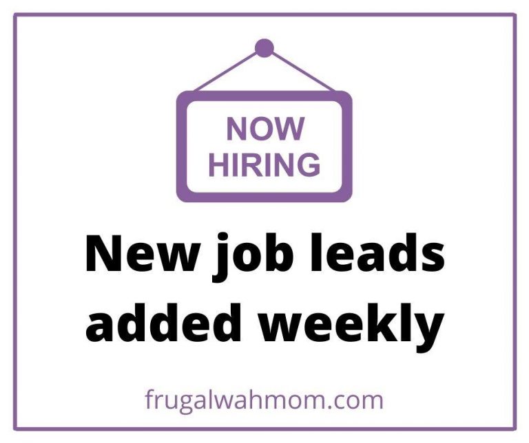 Work at Home Job Leads